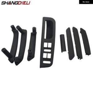 8個入り 内装 ドアハンドル ブラック インナープルハンドル トリム カバー VW パサート B5 1998～2005年式