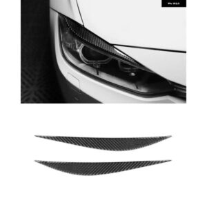 カバー トリム カーボン ABS BMW 2013-2019 DHBH- ヘッドライト アイリッド トリム カバー デコレーション BMW F30 320I 325I 316