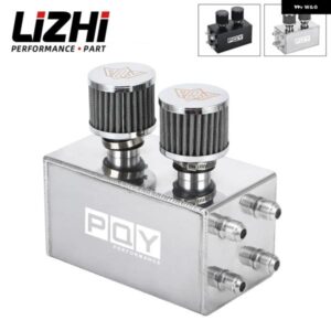 LIZHI レーシング オイルキャッチタンク ブリーザータンク ホンダ シビック インテグラ EK EG DC LZ-OCC02-QY