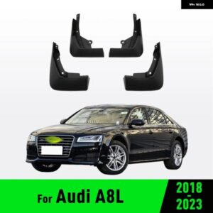 アウディ A8L 2018 - 24 フェンダー マッド フラップ スプラッシュガード マッドガード カーアクセサリー