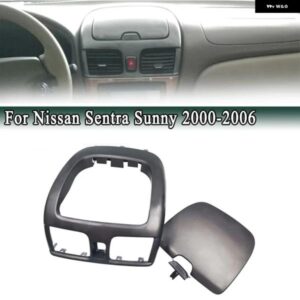 日産 セントラ サニー 2000-2006 センター コンソール ラジオ ステレオ 10.1インチ DVDプレーヤー GPSナビゲーション フレーム 2DIN マウント インテリア