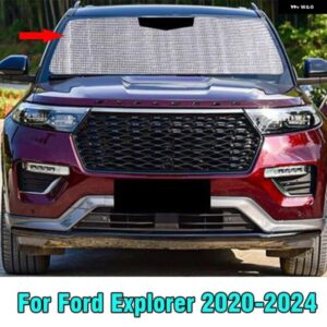 フォード エクスプローラー 20-24 サンシェード フロントウィンドウカーテンシェード サン フロントガラス バイザー