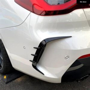 リア バンパー スポイラー エアベント カバー サイド カナード 1ペア - BMW 4シリーズ G22 G23 425I 430I M440I Mスポーツ