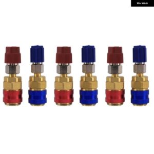 3X ハイサイド ローサイド拡張 アダプター R134A フレオンクイックコネクタ アダプター 自動車用 エアコン フォード BMW