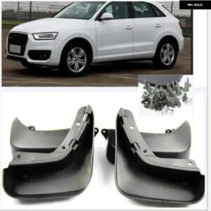 セットモールドマッド フラップ アウディ Q3 2011 - 14 マッド フラップ マッド フラップ スプラッシュガード フロント リアフェンダーキット アクセサリー