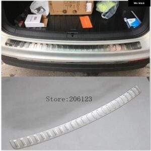 車用 外装 + 内装 リア トランク シルプレートカバー VW TIGUAN 2017 2018