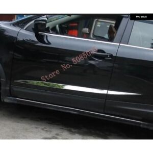 日産 キャシュカイ 2014 2015 2016 2018 サイドドアライン ボディ トリム アクセントモールディングカバー ベゼル スタイリング プロテクター 2017 ロゴ付き