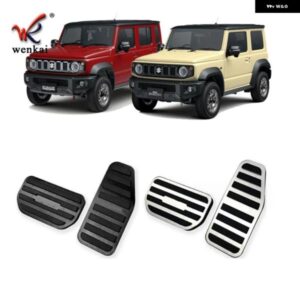 車用アクセルブレーキレストフットペダル 2019-2025 ジムニー 内装 パーツアクセサリー 合金