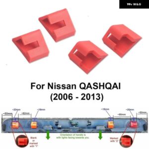 トランク ハンドルテールゲートリペアクリップ 日産 QASHQAI 2006 - 2013 4個