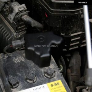 トヨタ ハイランダー カムリ 2014 - 2017 バッテリーキャップ バッテリーマイナス カバー アノード トリム カバー カーアクセサリー