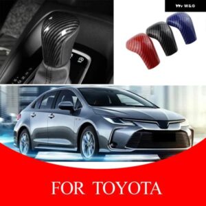 トヨタ カムリ アバロン CHR カローラ E210 2019-2023 車内 ギア シフト ギアヘッドカバー ギアヘッド貼り付けアクセサリー