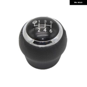 トヨタ ヴェルソ 2009-16 カー スタイリング 6速ギアスティック シフト ノブ レザーカバー