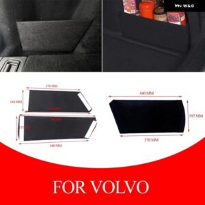 ボルボ XC40 V60 S60 XC60 AU 2009~2017 XC90 オート トランク サイドストレージ オーガナイザー ボードパーティションカー トランク アクセサリー