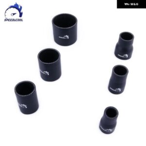 マットヴィンテージブラックシリコン チューブ ホース インタークーラー ターボ吸気 パイプ カプラーホース 汎用 ストレート複数サイズ長さ76MM