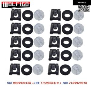 メルセデス W115 W124 オートトランス シフト リンケージクリップロッドブッシング 1159920110 2109920010 1159920310 0009944160