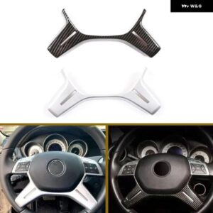 メルセデスベンツ C E ML GL クラス W204 W212 W463 ABS ステアリングホイール 装飾 カバー パッチカーアクセサリー