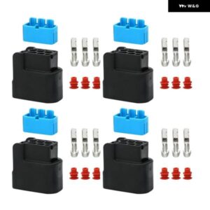 ホンダ KシリーズK20 K24 3ピン イグニッション コイルパックコネクタプラグ ハウジング 4個