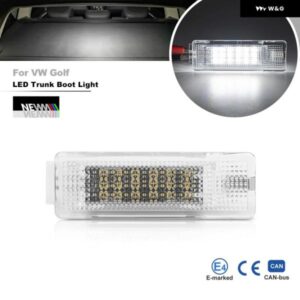 ホワイト 18 SMD LED ラゲッジ トランク インテリア ライト VW GOLF 5/6/7 MK5 MK6 MK7 V/VI/VII JETTA PASSAT TOURAN