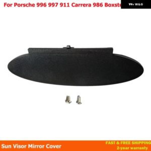 ポルシェ 911 996 997 ボクスター 986 ケイマン 987 サン バイザー バニティミラー カバー カーアクセサリー 1/2個