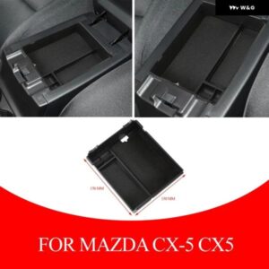 マツダ CX-5 CX5 2017 - 2020 車用センター コンソール アームレスト 収納 ボックス ケーストレイコンテナ 収納 オーガナイザー アクセサリー