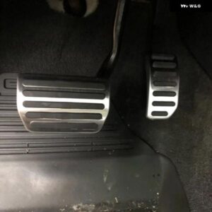 ボルボ S60 S60L V60 XC60 XC70 V70 S80 S80L ステンレス フットレスト ペダル ガスブレーキ ペダル 滑り止め パッド カバー AT MT