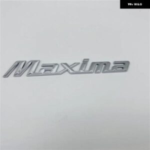 マキシマエンブレム小文字リア トランク リッドロゴネームプレートバッジカー ステッカー