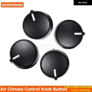 メルセデス C クラス W203 C320 C240 C230 2038300685 A2038300685 クライメート エアコン コントロール ボタン ノブ 4個