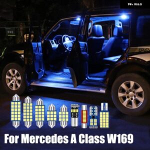 メルセデスベンツ A クラス W169 A150 A160 A170 A180 A200 2005-2012 14個 車用LED 電球 インテリア ドームランプ トランク ライトアクセサリー