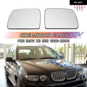 ミラー ウィンカーレンズ ヒーター付き BMW X5 E53 1999-2002 - 06 3.0I 4.4I カー スタイリング リアビュー カーアクセサリー