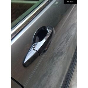ホンダ CRV CR-V 2007 - 11 カーボン クローム カー ドアハンドル ボウルカバー 装飾 ステッカー スタイリング アクセサリー