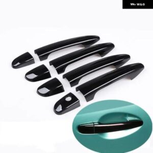 マツダ CX-3 CX3 CX 3 2015 - 20 グロスブラッククロームカー ドアハンドル カバー トリム カー スタイリング アクセサリー