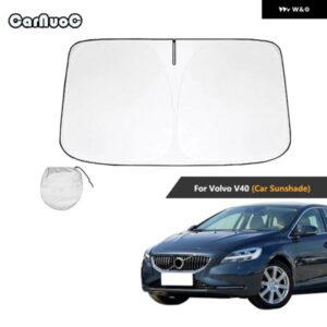 ボルボ V40 2012-2019 車用サンシェード サンシェード フロント リアウィンドウフィルム フロントガラス バイザー カバー UVカット リフレクター