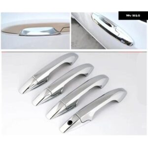 ホンダ シティ アリア 2009 - 15 クローム カー ドアハンドル カバー トリム ステッカー 自動車アクセサリー