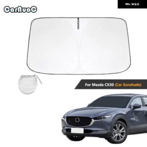 マツダ CX30 車用サンシェード サンシェード フロント リアウィンドウフィルム フロントガラス バイザー カバー UVカット リフレクター アクセサリー