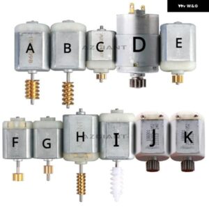 ボルボ オート セントラ ルドアロックモーター カーサイド アクチュエーター リペア マイクロカーボンブラシ エンジン 12V DC 高出力 FC280 DIY