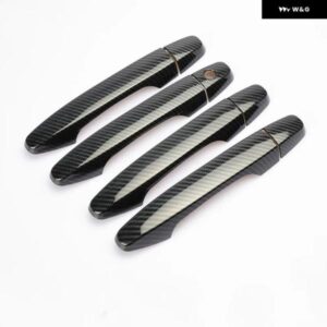 ホンダ CR-V CRV / シビック 2012 - 16 クロームカーボン ドアハンドル カバー トリム カー スタイリング アクセサリー