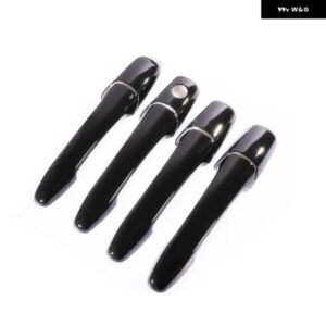 マツダ RX8 2004-2012 マツダ プライマシー 2005-2009 ブラッククローム カー ドアハンドル カバー トリム ステッカー スタイリング アクセサリー