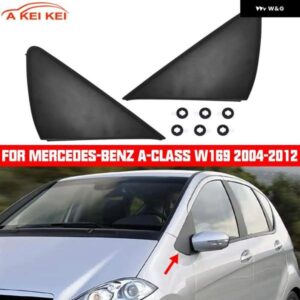 車ドアミラー パネル トリム メルセデス ベンツ A クラス W169 2004-2012 リアビュートライアングルモールディング A1696900287/A1696900187