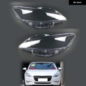 プジョー 508 2011 - 14 車用 ヘッドライト カバー ランプシェード ケース ヘッドランプ レンズ シェル