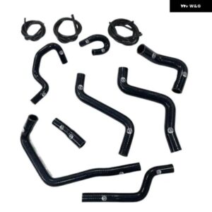1987-1991 フォルクスワーゲン VW ゴルフ GTI MK2 1.8 8V PBコード シリコン ラジエーター クーラントホース チューブ キット
