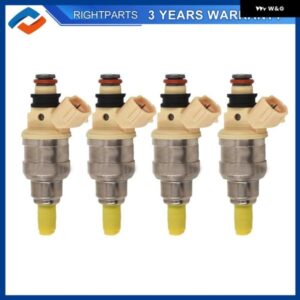 4個 INP-470 燃料 インジェクター スズキ サイドキック トラッカー X-90 1.6L 1992-1998 4G1549 15710-58B00 1571058B00 INP470