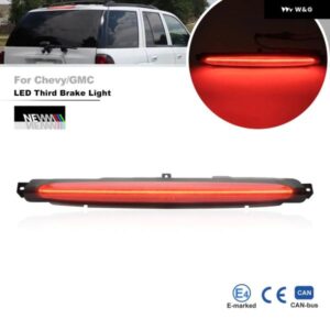 スモークリアフルレッドLEDサードブレーキストップ ハザード灯 シボレー トレイルブレイザー GMC エノヴィ レイニア ブラバダ アセンダー 9-7X