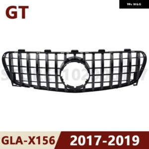 2017-2019 X156 GLA クラス メルセデス ベンツ GLA180 GLA200 GLA250 GLA45 GT シルバー ブラック アッパー バンパー フード メッシュフロント グリル