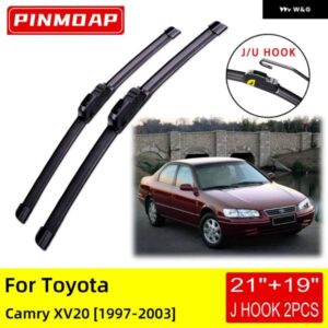 トヨタ カムリ XV20 1997 - 03 フロント ワイパー ブレード ブラシ カッター アクセサリー U J フック