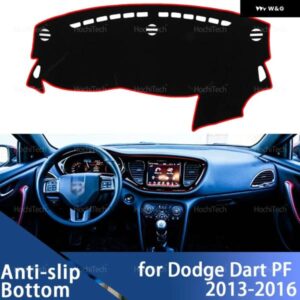 ダッシュボード カバー ダッジ ダート PF 2013 - 16 ライト パッド 計器プラットフォームカバー マット カーペットアクセサリー