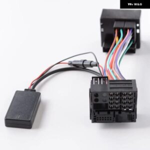 車用BT BLUETOOTH アダプター モジュール BMW E39 E46 3シリーズ ラジオ ステレオ AUX ケーブル アダプター 音楽レシーバー ハンズフリー