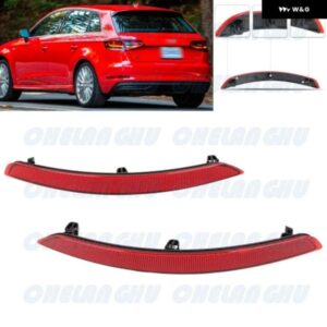 アウディ A3 スポーツバック 2013 - 16 リア バンパー リフレクター カーアクセサリー 8V4945105/ 8VD945105 8V4945106/ 8VD945106