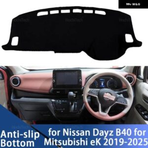 日産 デイズ B40 三菱 EK 2019-2025 車用 ダッシュボード カバー 光を避ける パッド 計器盤カバー カーペットアクセサリー