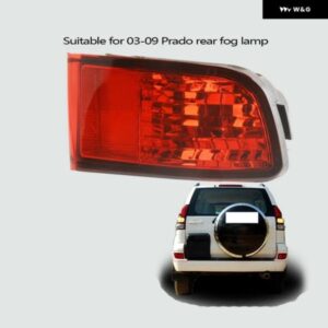 ホット バンパー リフレクター ライト トヨタ ランドクルーザー プラド 120 2003-2009 テール ストップブレーキ ランプ バルブ 無