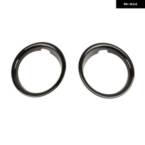 ジープ コマンダー 2006-2010 フロント フォグランプ ランプカバー 装飾 トリム アクセサリー ABS カーボン